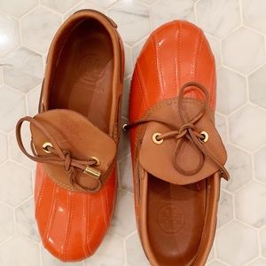 Tory Burch Duck Rain Shoes